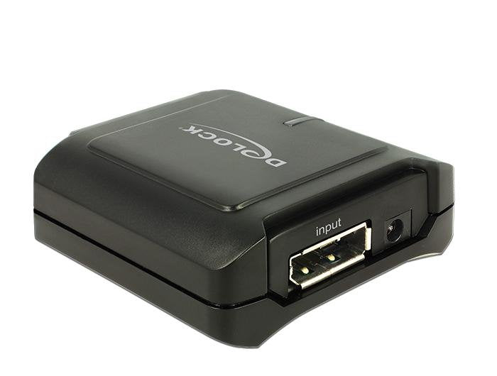 EAN 4043619114641 - DeLOCK 11464 cambiador de género para cable Displayport 20 pin, DC 5V Displayport 20 pin Negro imagen 2