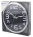 EAN 5901299929889 - Esperanza EHC013K Wall Clock - Zurich - Black Reloj de cuarzo Ovalado Negro, Blanco imagen 2