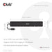 EAN 8719214473389 - CLUB3D CSV-2550 base para portátil y replicador de puertos Alámbrico USB Tipo C Negro imagen 8