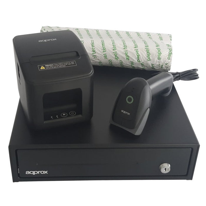 EAN 8435099530749 - Approx appPOSPACK3380USB 203 x 203 DPI Alámbrico Térmica directa Impresora de recibos imagen 1