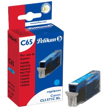 EAN 4018474111753 - Pelikan C65 cartucho de tinta Cian imagen 1