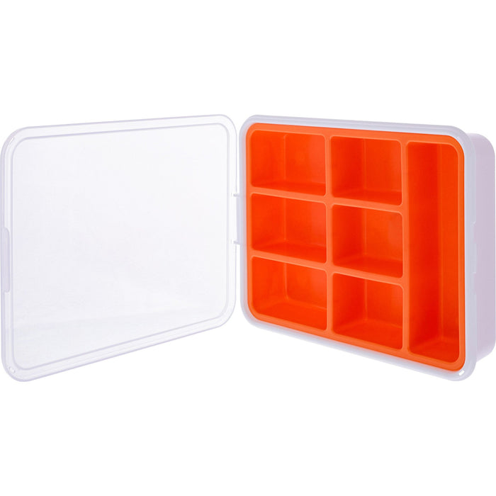 EAN 4043718331420 - InLine 43009G pieza pequeña y caja de herramientas Caja para piezas pequeñas Naranja, Blanco imagen 1