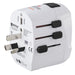 EAN 4047443491428 - Hama World Travel Pro Light USB adaptador de enchufe eléctrico Universal Blanco imagen 9