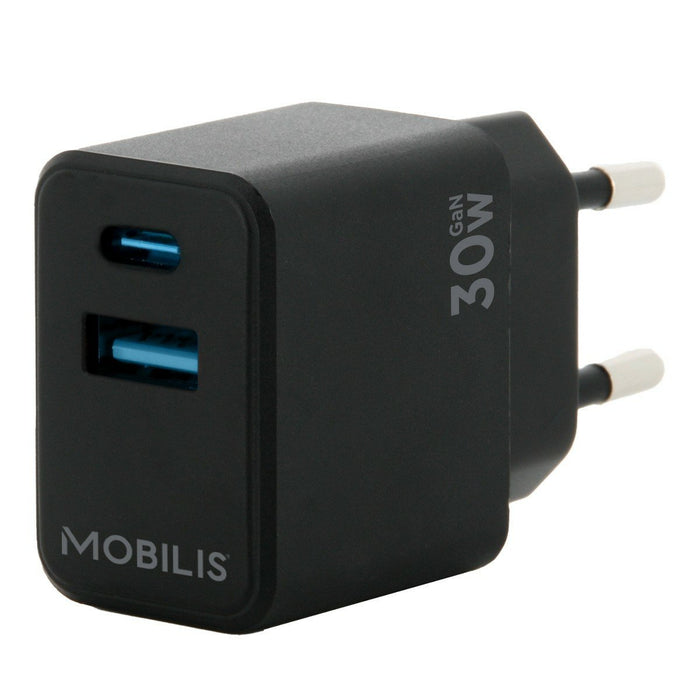 EAN 3700992530406 - Mobilis 001362 cargador de dispositivo móvil Universal Negro Corriente alterna Auto imagen 1