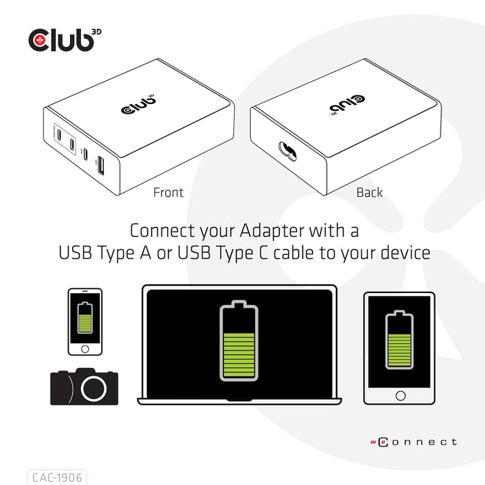 EAN 8719214472276 - CLUB3D CAC-1906 cargador de dispositivo móvil Universal Negro CC Interior imagen 11