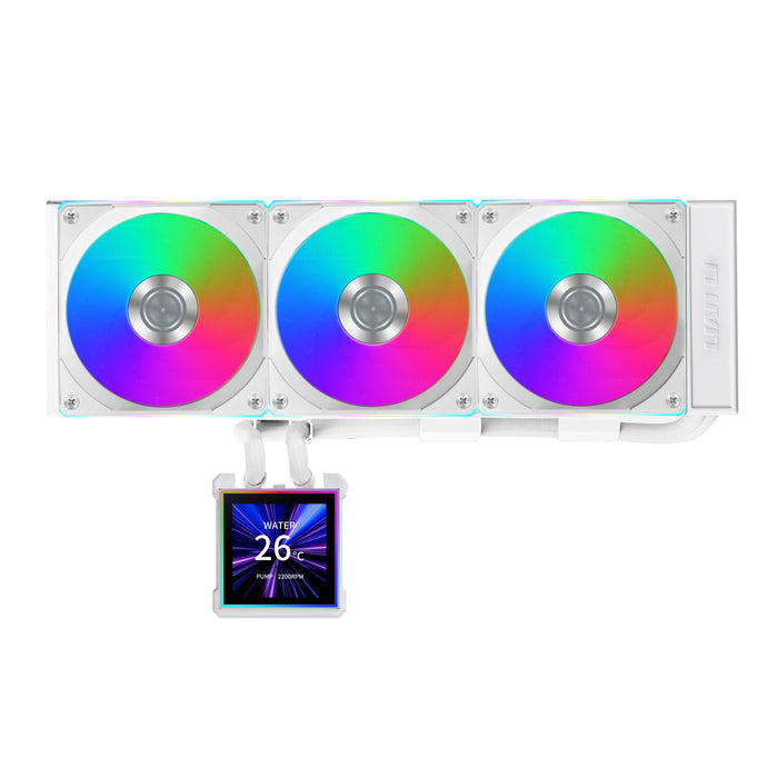 EAN 4718466021397 - Lian Li HydroShift II LCD-S 360 CL Procesador Kit de refrigeración líquida 12 cm Blanco 1 pieza(s) imagen 4