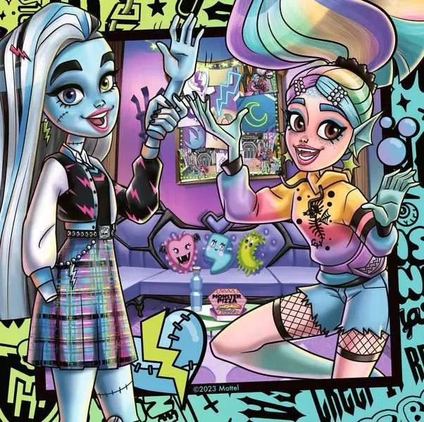 EAN 4005556057238 - Ravensburger Puzzle Enfant dès 5 ans - Amies pour toujours ! / Monster High Puzzle rompecabezas 49 pieza( imagen 3