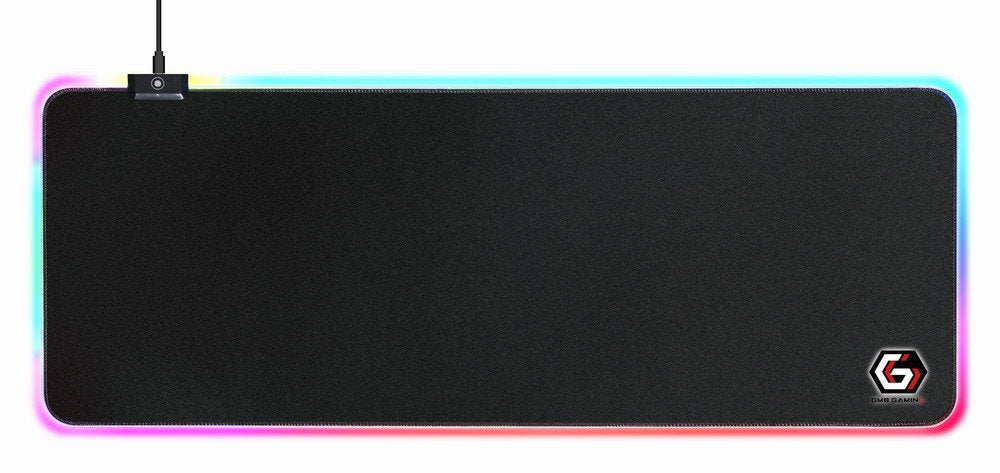 EAN 8716309110730 - Gembird MP-GAMELED-L alfombrilla para ratón Alfombrilla de ratón para juegos Negro imagen 1