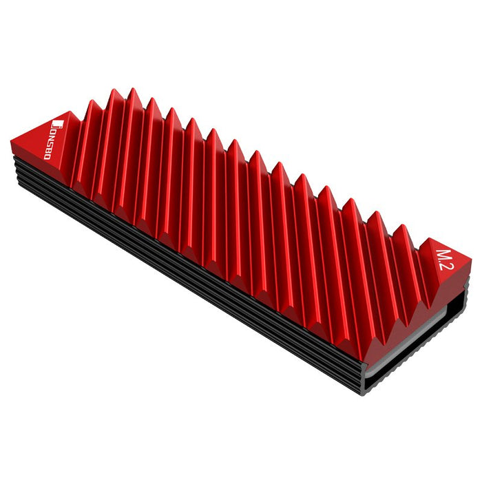 EAN 6970620550794 - Jonsbo M.2-3 RED sistema de refrigeración para ordenador Unidad de estado sólido Disipador térmico/Radiad imagen 1
