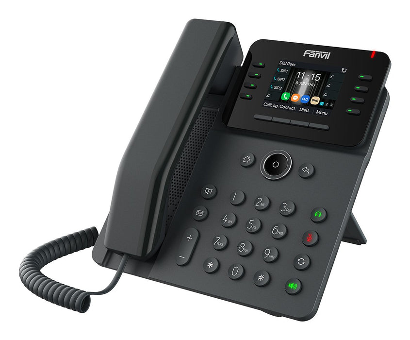 EAN 6937295605570 - Fanvil V62G teléfono IP Negro 12 líneas LCD imagen 3