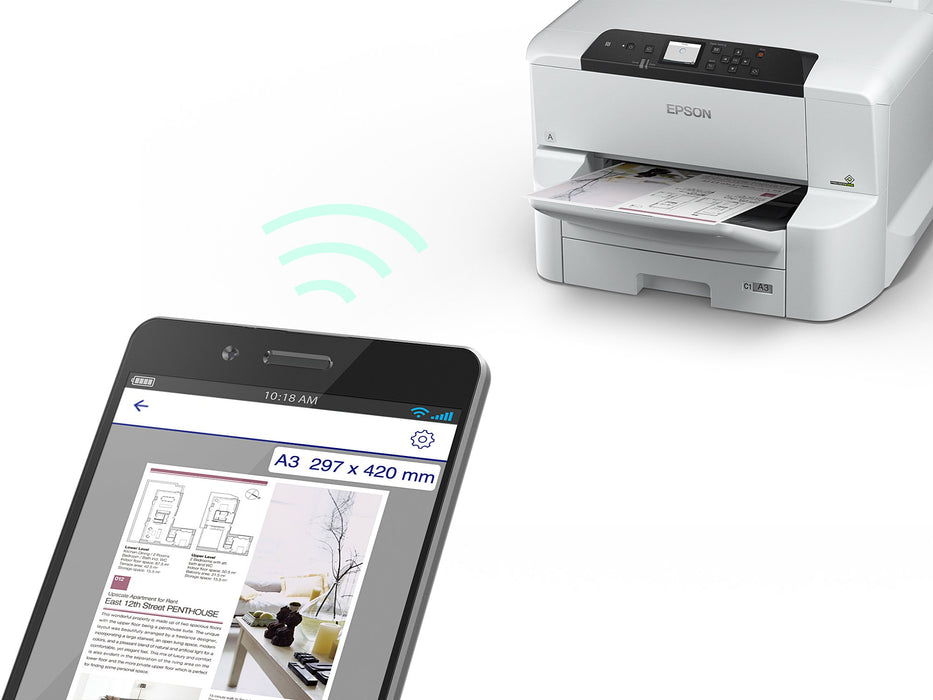 EAN 8715946654683 - Epson WorkForce Pro WF-C8190D3TWC impresora de inyección de tinta Color 4800 x 1200 DPI A3 Wifi imagen 4