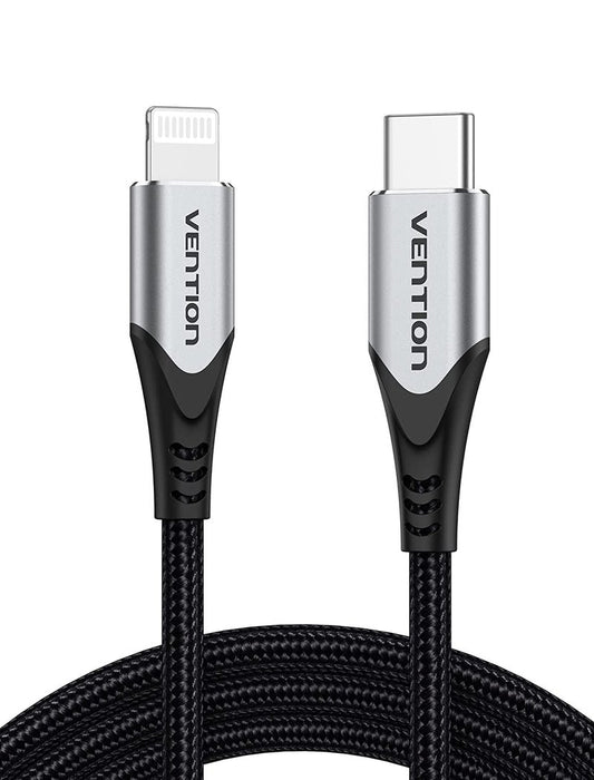 EAN 6922794743441 - Vention TACHG cable de conector Lightning 1,5 m Negro imagen 3