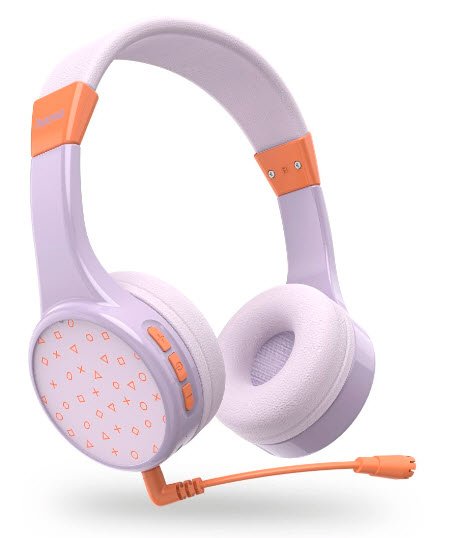 EAN 4047443514493 - Hama Teens Guard II Auriculares Inalámbrico Diadema Llamadas/Música USB Tipo C Bluetooth Naranja, Púrpura imagen 2
