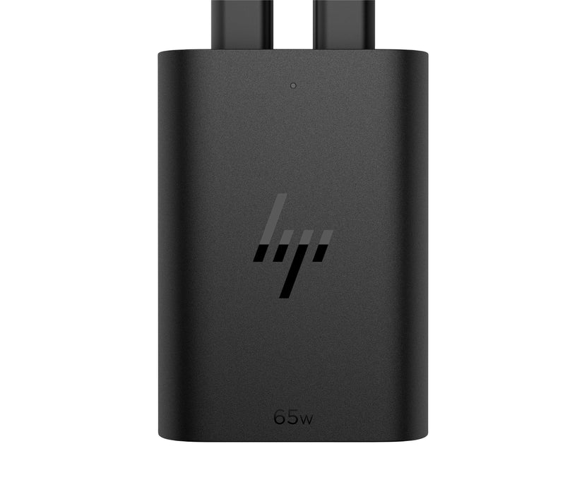 EAN 5715063731185 - HP 65W Gallium Nitride USB-C Laptop Charger adaptador e inversor de corriente Negro imagen 2