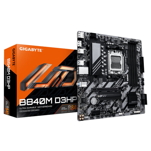 EAN 4719331879761 - GIGABYTE B840M D3HP placa base AMD B840 Zócalo AM5 micro ATX imagen 1