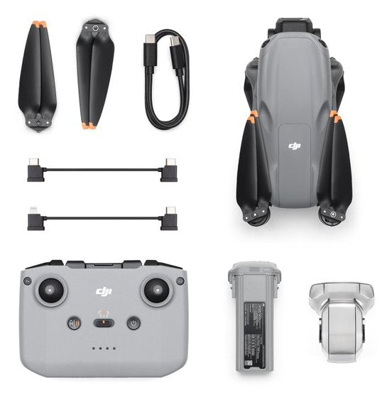 EAN 6941565989949 - DJI Air 3s RC-N3 4 rotores Cuadricóptero 50 MP 3840 x 2160 Pixeles 4276 mAh Gris imagen 3