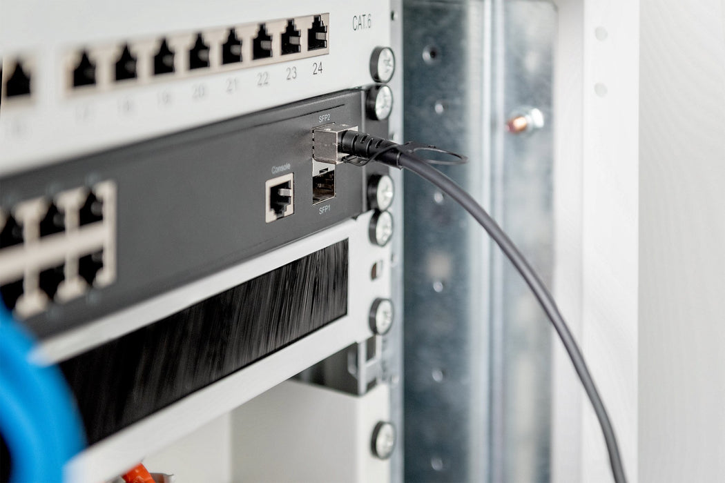 EAN 4016032445944 - Digitus DN-81221 Cable de fibra óptica e InfiniBand SFP+ Negro imagen 4