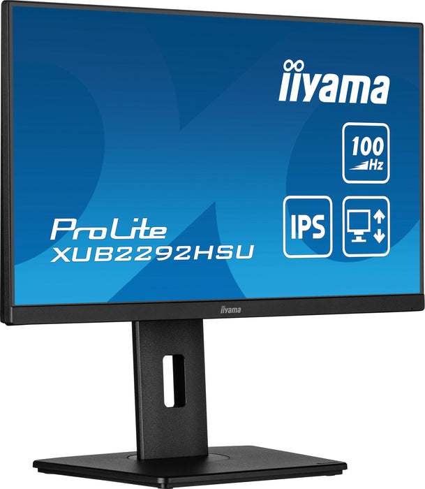 EAN 4948570122554 - iiyama ProLite XUB2292HSU-B6 pantalla para PC 54,6 cm (21.5") 1920 x 1080 Pixeles Full HD LED Negro imagen 4