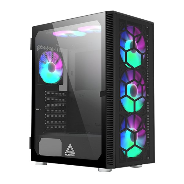 EAN 4710562745221 - Montech X3 GLASS Midi Tower Negro imagen 1