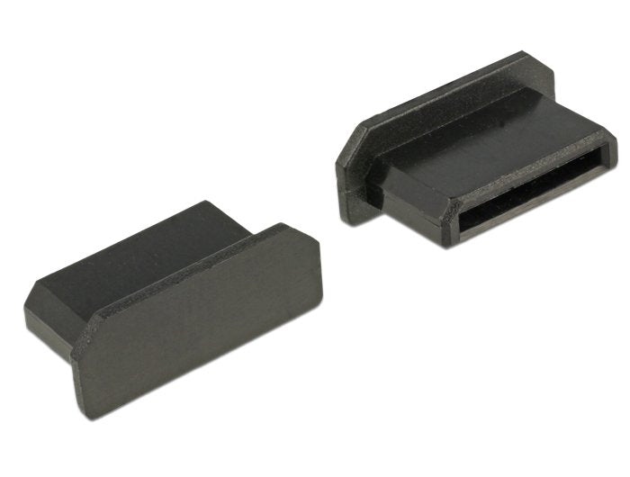 EAN 4043619640287 - DeLOCK 64028 tapa de seguridad para enchufe HDMI mini-C Negro 10 pieza(s) imagen 1