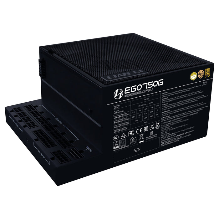EAN 4718466016430 - Lian Li EG0750G unidad de fuente de alimentación 750 W 24-pin ATX SFX Negro imagen 1