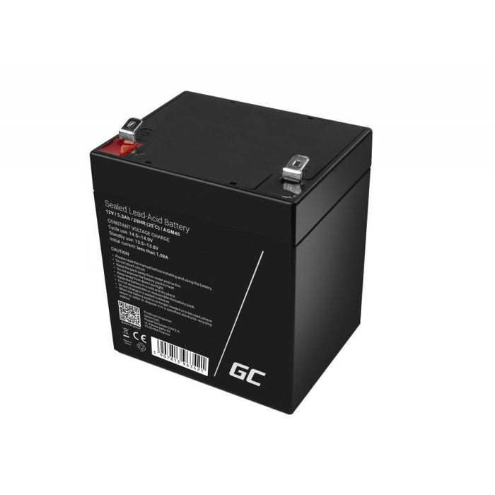 EAN 5907813963421 - Green Cell AGM45 batería para sistema ups Sealed Lead Acid (VRLA) 12 V 5,3 Ah imagen 7