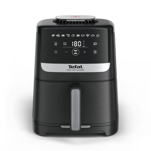 EAN 3045387293741 - Tefal Easy Fry Silence EY5528E0 freidora Sencillo 5 L Independiente Freidora de aire caliente Negro, Acer imagen 2