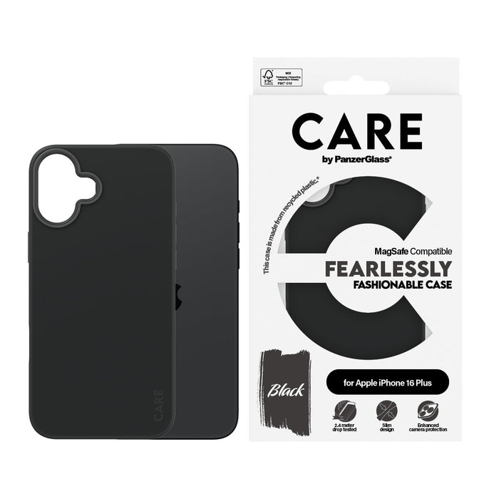 EAN 5715685004445 - PanzerGlass CARE™ by ® Case Black w. MagSafe iPhone 16 Plus funda para teléfono móvil Negro imagen 2