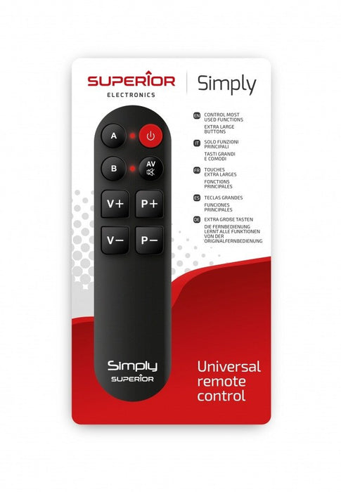 EAN 8054242080414 - Superior Electronics Simply mando a distancia TV Botones imagen 2