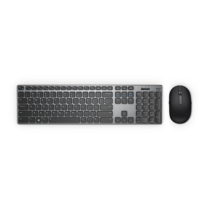 EAN 5397063929306 - DELL KM717 teclado Ratón incluido Oficina RF Wireless + Bluetooth QWERTY Árabe Negro, Gris imagen 1