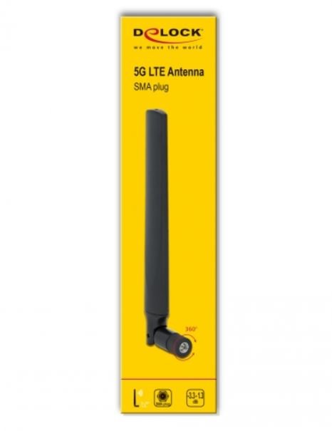 EAN 4043619126330 - DeLOCK 12633 antena para red Antena omnidireccional imagen 3
