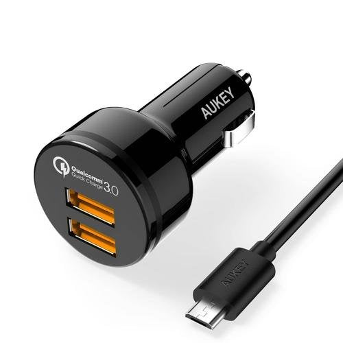 EAN 0601629297224 - AUKEY CC-T8 cargador de dispositivo móvil Portátil, Batería portátil, Smartphone, Reloj inteligente, Tabl imagen 1