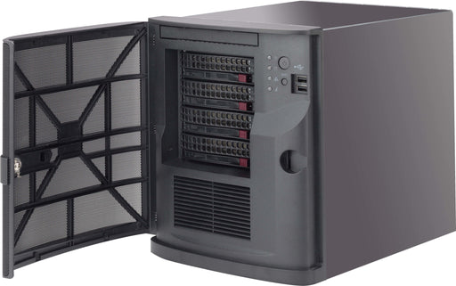 EAN 0672042446209 - Supermicro CSE-721TQ-350B carcasa de ordenador Mini Tower Negro 250 W imagen 1