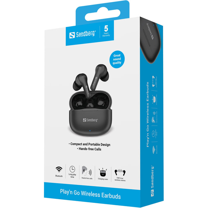 EAN 5705730126512 - Sandberg 126-51 auricular y casco Auriculares True Wireless Stereo (TWS) Dentro de oído Música/uso diario imagen 5