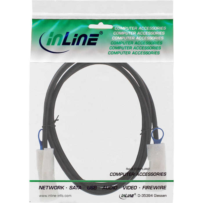 EAN 4043718209095 - InLine 27623A cable Serial Attached SCSI (SAS) 0,5 m Negro imagen 2