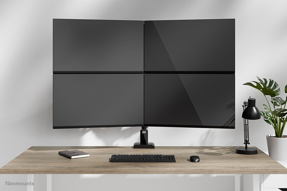 EAN 8721246340690 - Neomounts DS60-600BL2-2 soporte para monitor 81,3 cm (32") Escritorio Negro imagen 13