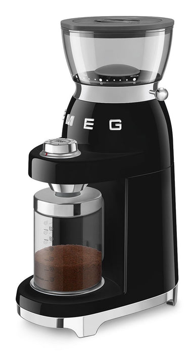 EAN 8017709355302 - Smeg CGF03BLEU molinillo de café 150 W Negro imagen 8