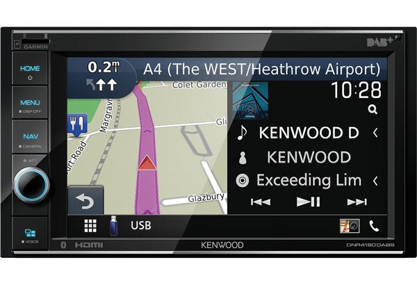 EAN 19048226440 - Kenwood DNR4190DABS receptor multimedia para coche Negro 200 W Bluetooth imagen 1