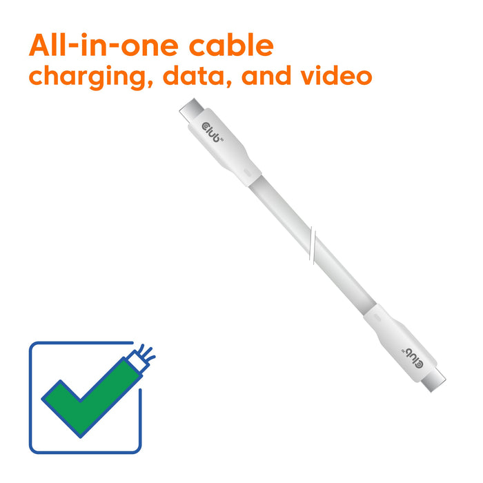 EAN 8719214472924 - CLUB3D CAC-3001 cable USB USB4 Gen 2x2 2 m USB C imagen 3