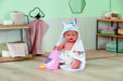 EAN 4001167837573 - BABY born Hooded Towel Set Conjunto de baño para muñecas imagen 5