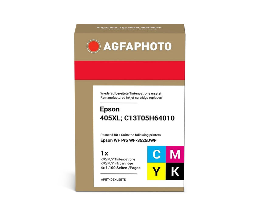 EAN 4250164918703 - AgfaPhoto Nicht kategorisiert cartucho de tinta 4 pieza(s) Compatible Alto rendimiento (XL) Negro, Cian,  imagen 2