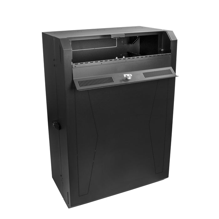 EAN 65030870054 - StarTech.com RK830WALVS armario rack Bastidor de pared Negro imagen 4