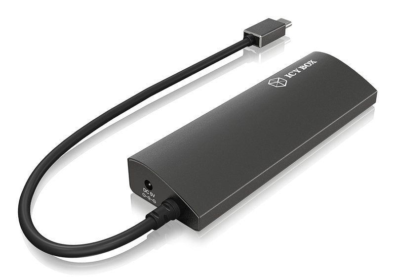 EAN 4250078163169 - ICY BOX IB-AC6405-C USB 3.2 Gen 1 (3.1 Gen 1) Type-C 5000 Mbit/s Antracita imagen 3