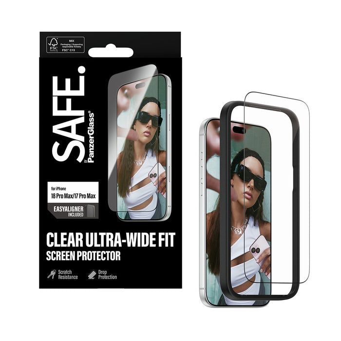 EAN 5715685043666 - PanzerGlass SAFE. by ® Screen Protector iPhone 2026 Pro Max | 17 Pro Max | Ultra-Wide Fit m. EasyAligner  imagen 5