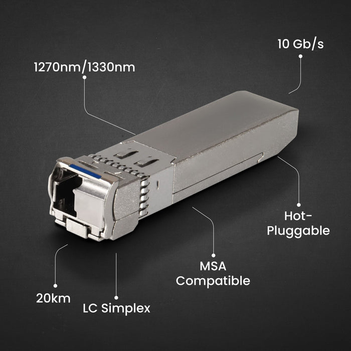 EAN 5903148915111 - Extralink EX.15111 red modulo transceptor Fibra óptica 10700 Mbit/s SFP+ imagen 14