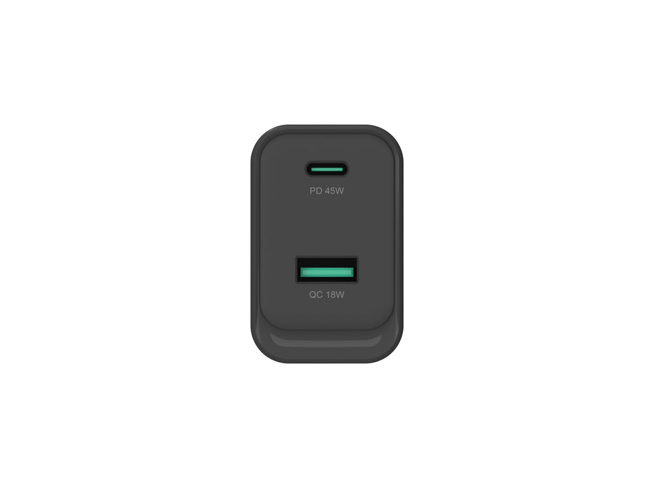 EAN 4015867244050 - Conceptronic ALTHEA20B45 cargador de dispositivo móvil Universal Negro Corriente alterna Carga rápida Int imagen 2