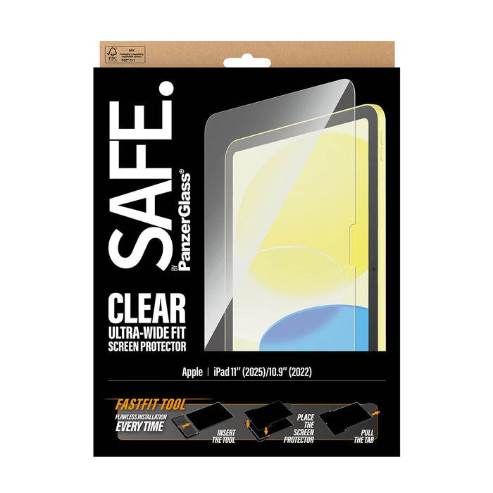 EAN 5715685031403 - PanzerGlass SAFE. by ® Screen Protector iPad 11" (2025-2026) | 10.9" (2022) | Ultra-Wide Fit w. Fastfit t imagen 3