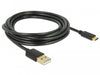 EAN 4043619852093 - DeLOCK 85209 cable USB USB 2.0 3 m USB A USB C Negro imagen 1