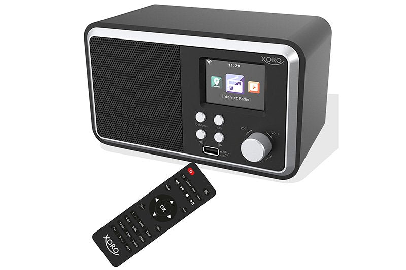 EAN 4260427616338 - Xoro XOR400910 radio Internet Digital Negro imagen 1