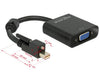EAN 4043619626410 - DeLOCK 62641 adaptador de cable de vídeo 0,25 m Mini DisplayPort VGA (D-Sub) Negro imagen 2